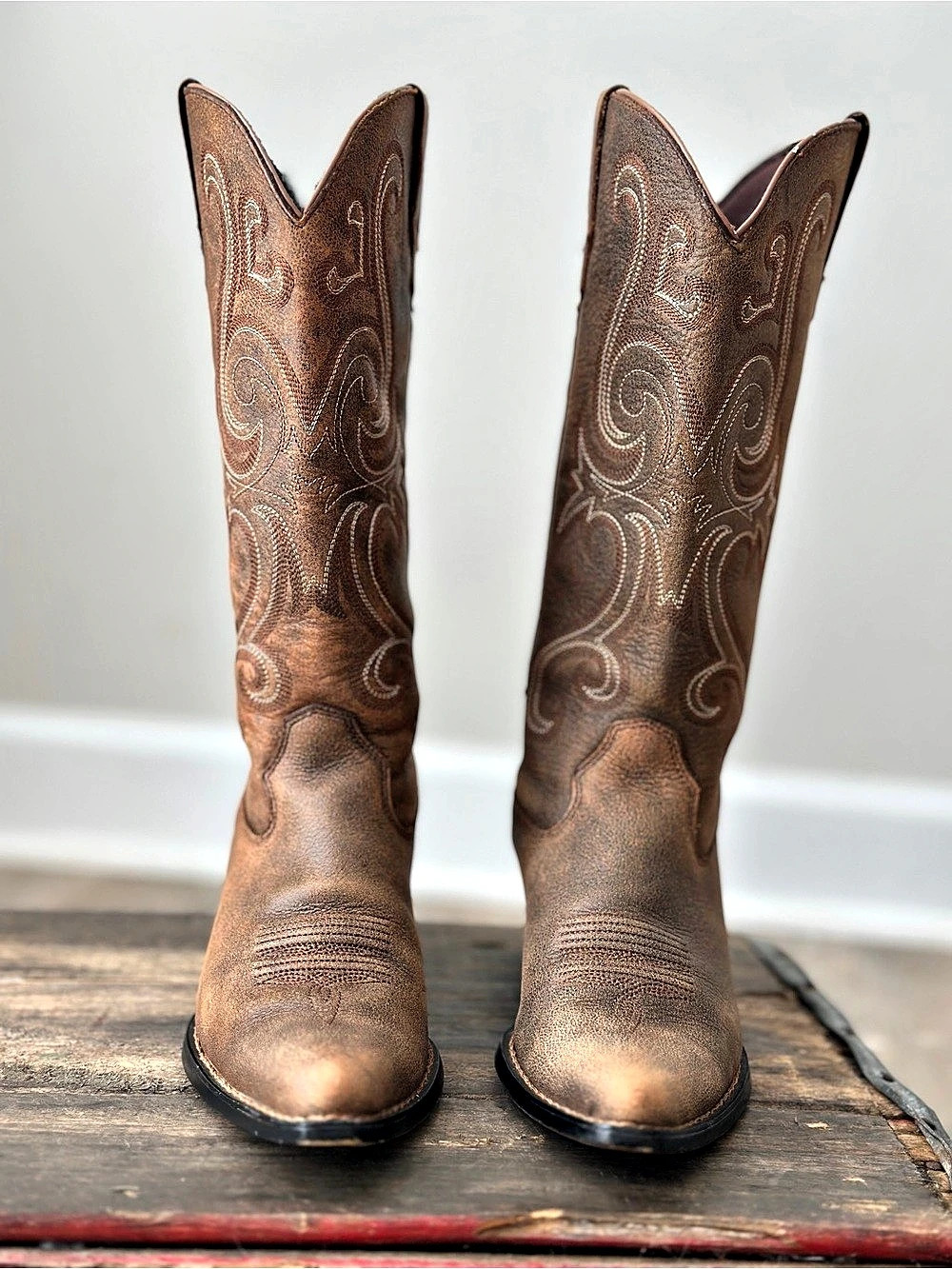 Crush by Durango® Women's Tan Jealousy Western Boots - 8M